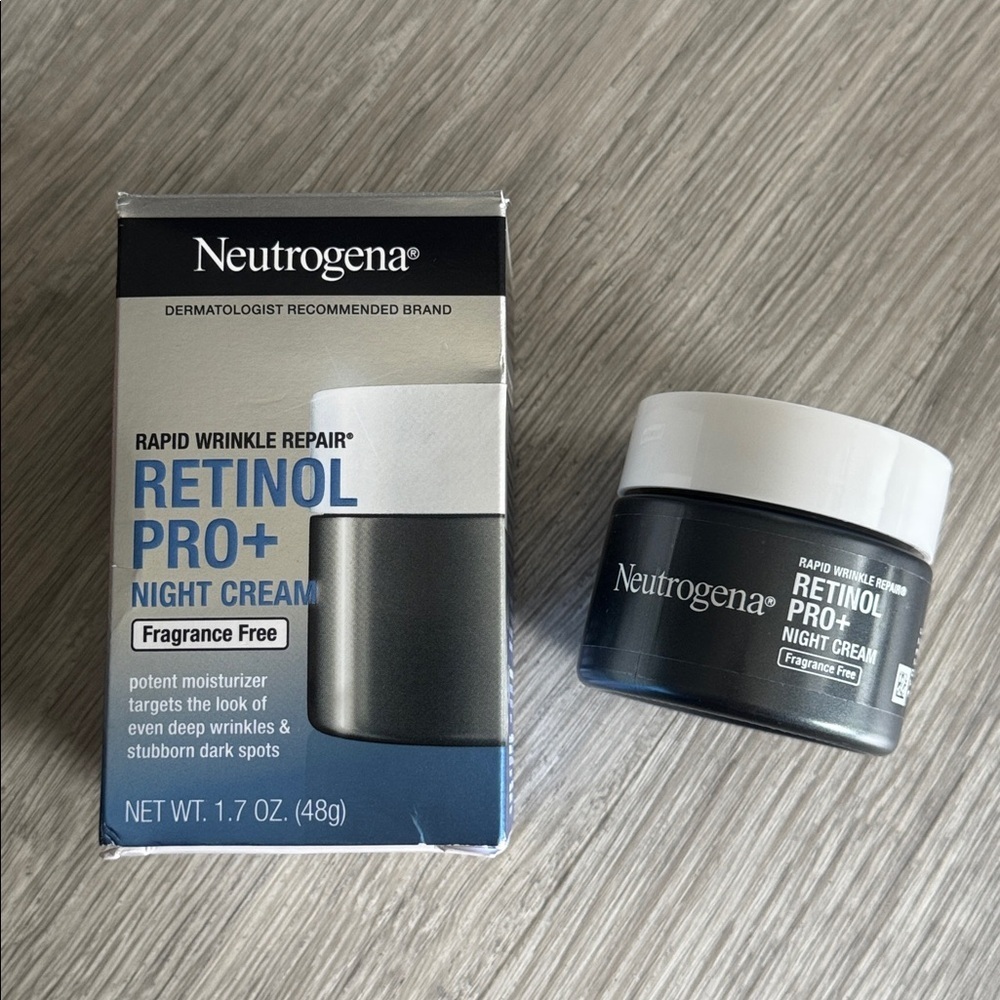 Neutrogena Rapid Wrinkle Repair Retinol Pro+ Night Moisturizer 1.7oz Skincare